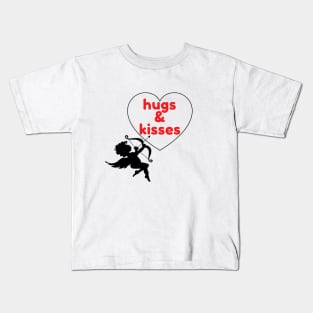 Hugs& Kisses from Cupid Kids T-Shirt